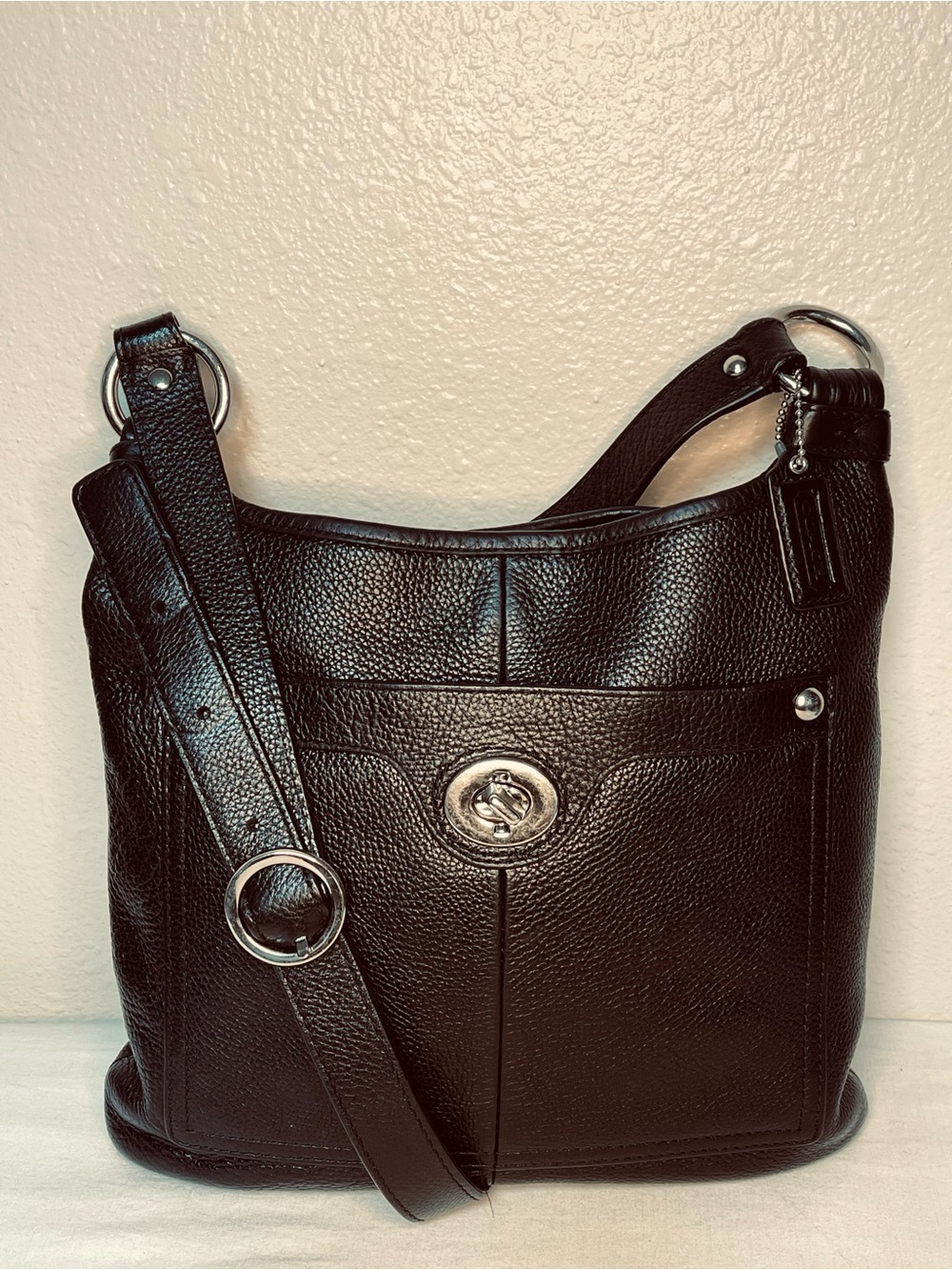 Coach Penelope Slim Crossbody in Pebbled Leather